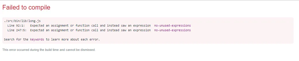 Create React App failed to compile